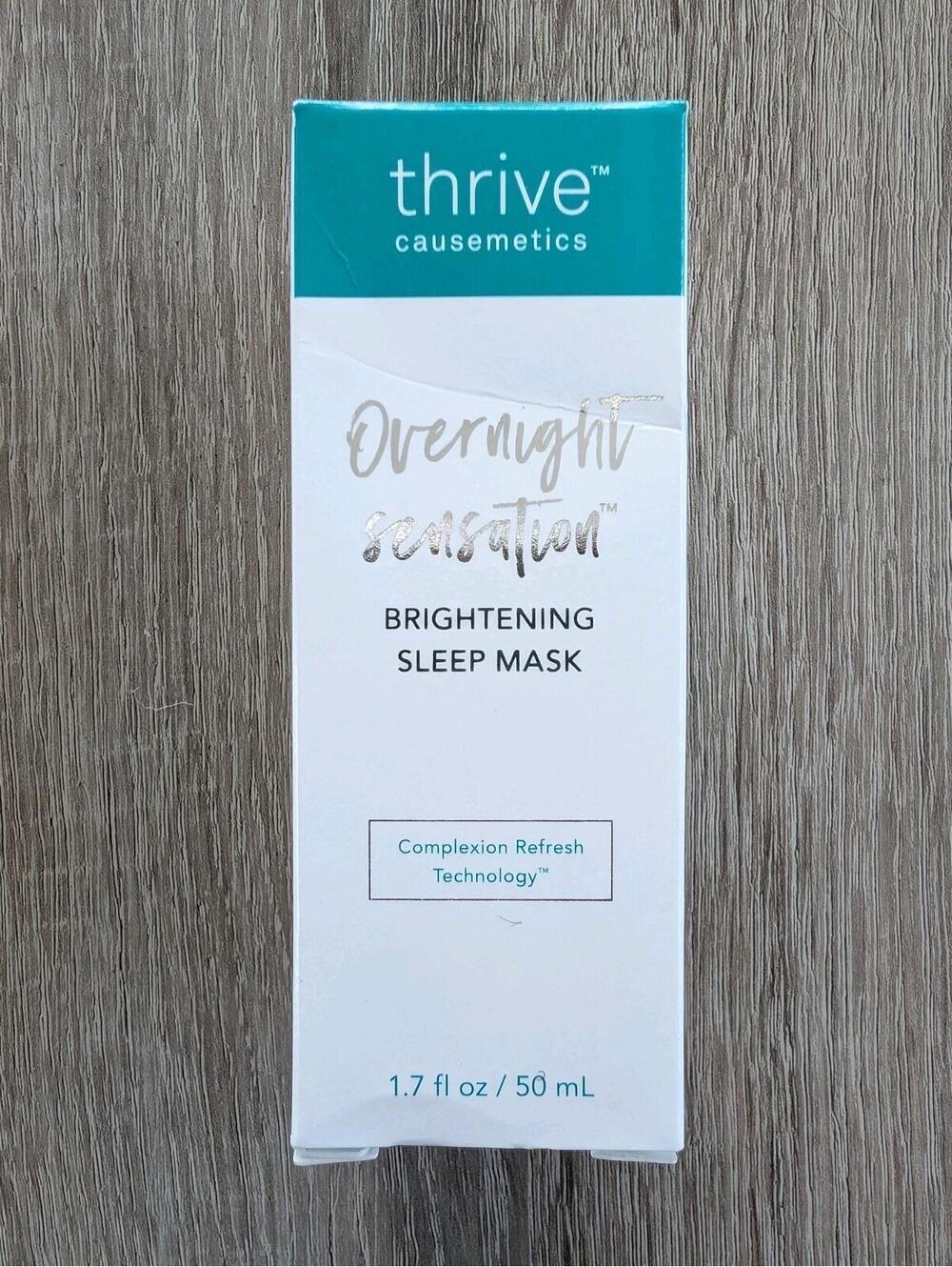 Thrive Causemetics Overnight Sensation Brightening Sleep Mask 1.7 fl oz